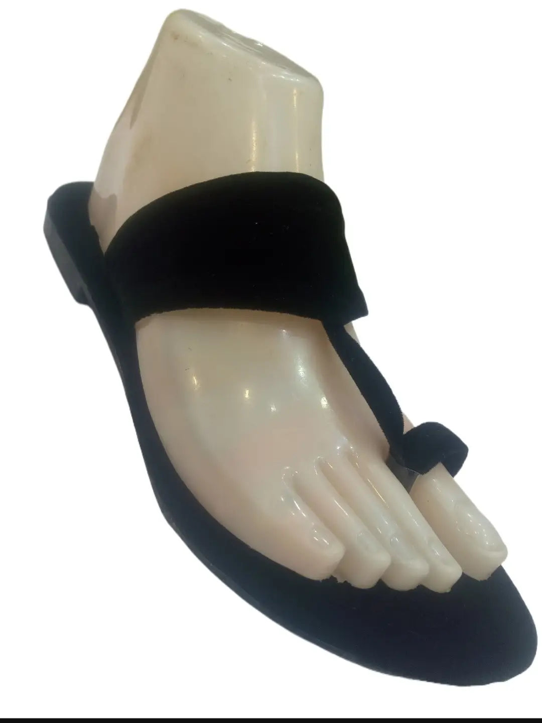 Women's Velvet Formal Kolhapuri Chappal